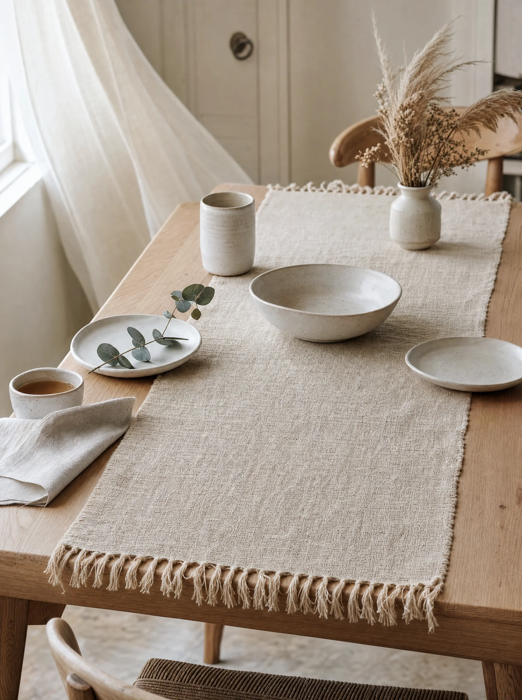 Dune Table Runner, at home