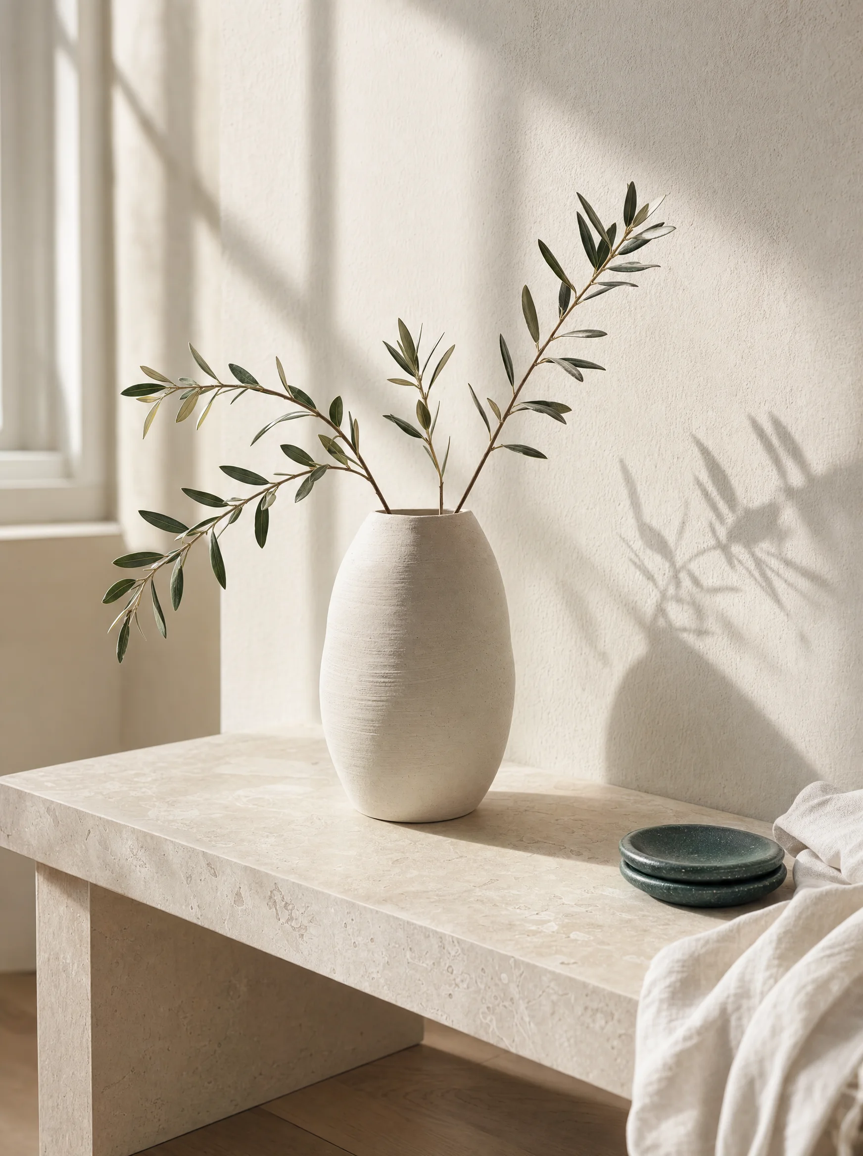 Tide Vase, at home